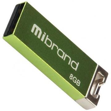 Флеш память USB Mibrand 8GB Сhameleon Light Green USB 2.0 (MI2.0/CH8U6LG)