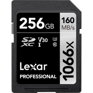 Карта пам'яті  Lexar 256GB SDXC class 10 UHS-II V30 U3 1066x White (LSD1066256G-BNNNG)