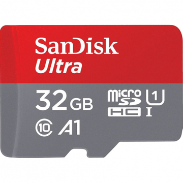 Карта пам'яті  SanDisk 32GB microSDHC class 10 UHS-I A1 Ultra (SDSQUA4-032G-GN6MN)