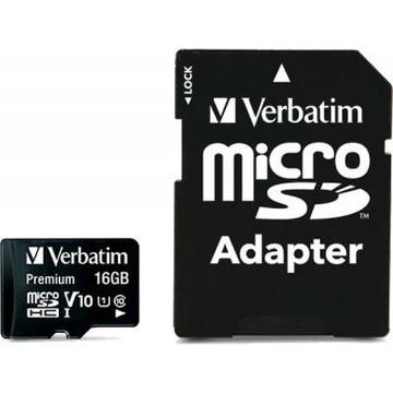 Карта пам'яті  Verbatim 16GB microSDHC class 10 (MDAVR-10/G)