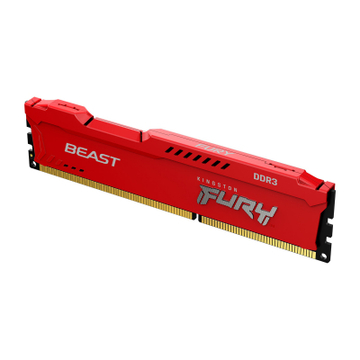 Оперативна пам'ять DDR3 16GB (2x8GB) 1600 MHz Fury Beast Blue HyperX (Kingston Fury) (KF316C10BK2/16)