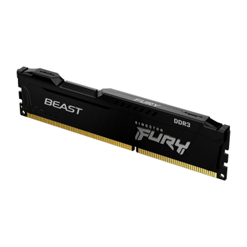 Оперативна пам'ять DDR3 4GB 1600 MHz Fury Beast Black HyperX (Kingston Fury) (KF316C10BB/4)