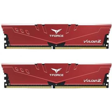 Оперативна пам'ять Team 16GB (2x8GB) DDR4 3200MHz T-Force Vulcan Z Red (TLZRD416G3200HC16CDC01)
