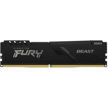 Оперативна пам'ять Kingston Fury 16GB DDR4 2666 MHz Beast Black (KF426C16BB/16)