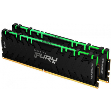 Оперативная память Kingston Fury 64GB (2x32GB) DDR4 3200 MHz Renegade RGB (KF432C16RBAK2/64)