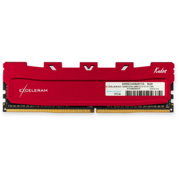 Оперативна пам'ять DDR4 8GB 2800 MHz Red Kudos eXceleram (EKRED4082817A)