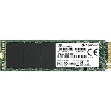 SSD накопитель Transcend 1TB PCIe 3.0 MTE112S (TS1TMTE112S)