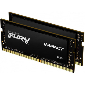 Оперативна пам'ять SO-DIMM 2x16GB/2666 DDR4 Kingston Fury Impact (KF426S16IBK2/32)