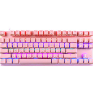Клавіатура Motospeed K82 Outemu Blue (mtk82pmb) Pink USB