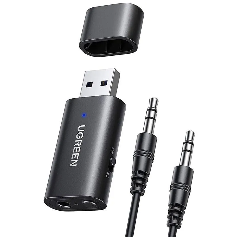 Bluetooth адаптер Ugreen CM523 with Audio Cable (60300)