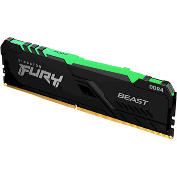 Оперативная память Kingston DDR4 3200 16GB Kingston FURY Beast RGB (KF432C16BBA/16)