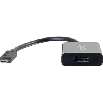 Адаптер і перехідник C2G USB-C - DP Black