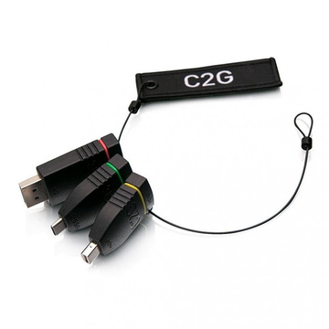 Адаптер и переходник C2G Adapter Ring HDMI mini DP DP USB-C