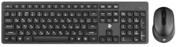 Комплект (клавиатура и мышь) 2E MK420  Black (2E-MK420WB)