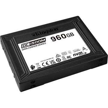 SSD накопитель Kingston DC1500M PCIe 3.0 x4 960GB (SEDC1500M/960G)