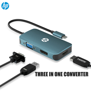 USB Хаб HP USB3.1 Type-C/HDMI/VGA/DP DHC-CT200