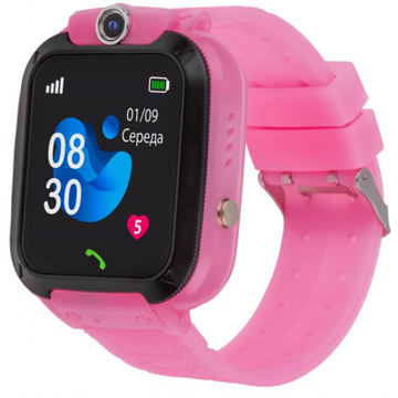 Детские Smart-часы Smart AmiGo GO007 FLEXI GPS Pink