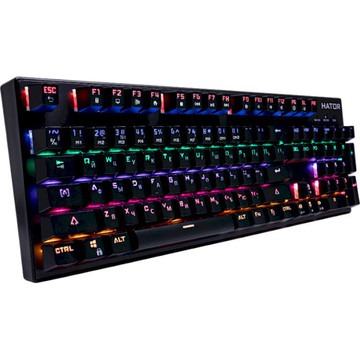 Клавіатура Hator Starfall Outemu Red (HTK-608) Black USB