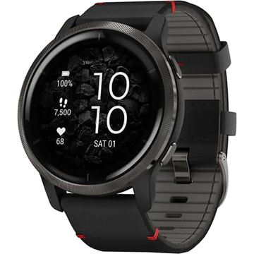 Смарт-годинник Garmin Venu 2 Black + Slate (010-02430-21)