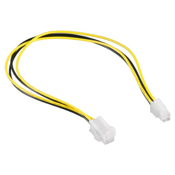 Внутрішній кабель та шлейф Cablexpert (CC-PSU-7) ATX 4-pin M - ATX 4-pin F 0.3 м