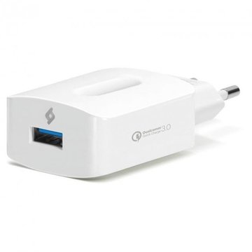 Зарядний пристрій Ttec SpeedCharger QC 3.0 USB 3A 18W White (2SCQC01K)