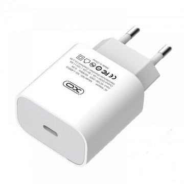 Зарядное устройство XO L40 (1USB-C 3A) PD White (00000014094)