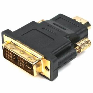 Адаптер и переходник Cablexpert (A-HDMI-DVI-1) HDMI-DVI M/M позол. Контакты