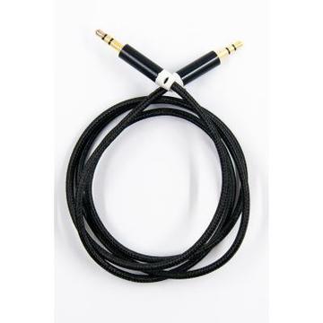 Кабель Dengos mini-Jack 3.5 mm(M)-mini-Jack 3.5 mm(M) 1м Black (AUDIO-NTK-BLACK)