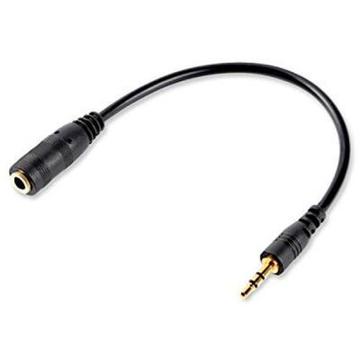 Кабель синхронизации REAL-EL Pro (EL123500041) mini-jack 3.5мм(M)-mini-jack 3.5мм(F) 1м, Black