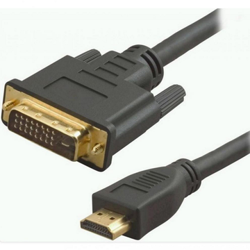 Кабель  Atcom (AT3808) DVI-HDMI 1.8м 2 ferite