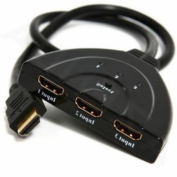 Кабель Cablexpert (DSW-HDMI-35) HDMI-3хHDMI M/F v.1.4 0.5м