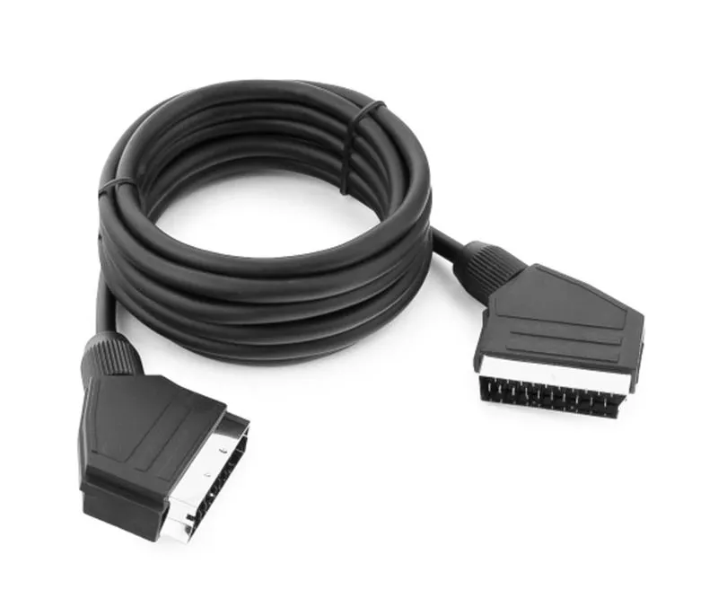 Кабель Merlion (TT-SCART (M)/(M)-1.2/02532) SCART-SCART 1.2м Black