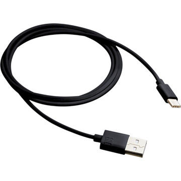 Кабель USB Canyon USB - USB Type-C 1м Black (CNE-USBC1B)