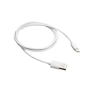 Кабель USB Canyon USB - USB Type-C 1м White (CNE-USBC1W)