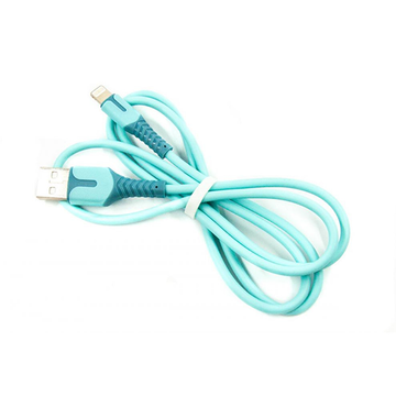 Кабель USB Dengos USB-Lightning 1м Blue (PLS-L-IND-SOFT-BLUE)