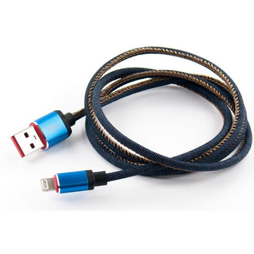 Кабель USB Dengos USB-Lightning 1м Jeans (NTK-L-MT-JEANS)