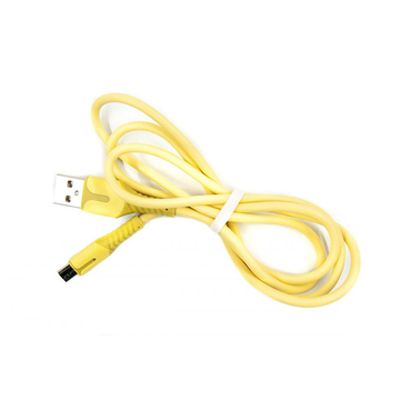 Кабель USB Dengos USB-microUSB 1м Yellow (PLS-M-IND-SOFT-YELLOW)