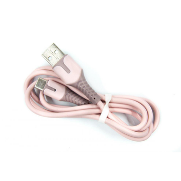 Кабель USB Dengos USB-USB Type-C 1м Rose (PLS-TC-IND-SOFT-ROSE)