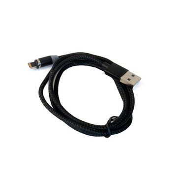 Кабель USB Extradigital Magnetic USB-Lightning 1м Black (KBU1856)