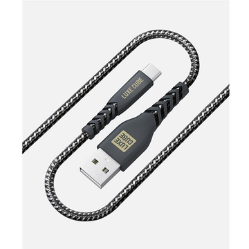 Кабель USB Luxe Cube Kevlar USB-USB Type C 1.2м Black (8886668686280)