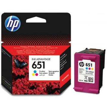 Струйный картридж HP DJ No.651 Color Ink Advantage (C2P11AE)