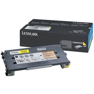 Тонер-картридж Lexmark C500n/X500n/X502n Yellow 3k (C500H2YG)