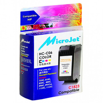 Струменевий картридж MicroJet HP №23 Color (C1823D) (HC-C06)