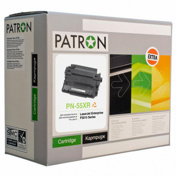 Картридж Patron HP LJP3015 (PN-55XR) Extra (CT-HP-CE255X-PN-R)