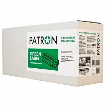 Тонер-картридж Patron HP LJ CE285A/Canon 725 Green Label (PN-85A/725GL)