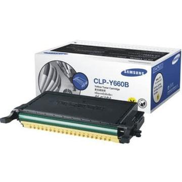 Картридж Samsung CLP-610ND/ 660N/ ND Yellow (CLP-Y660B)