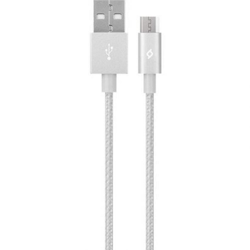 Кабель USB Ttec (2DK11G) USB - мicroUSB AlumiCable 1.2м Silver