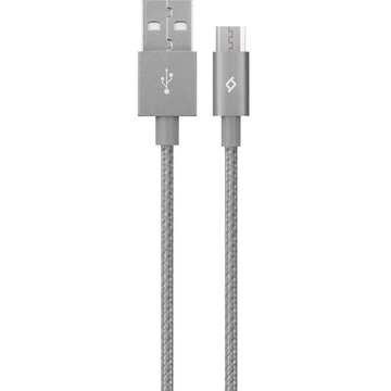 Кабель USB Ttec (2DK11UG) USB - мicroUSB AlumiCable 1.2м Space Gray