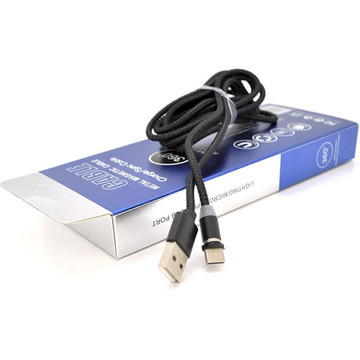 Кабель USB Магнітний PiPo USB 2.0-Lighting 1.0м Black (18167)