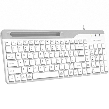 Клавіатура A4Tech Fstyler FK25 White USB